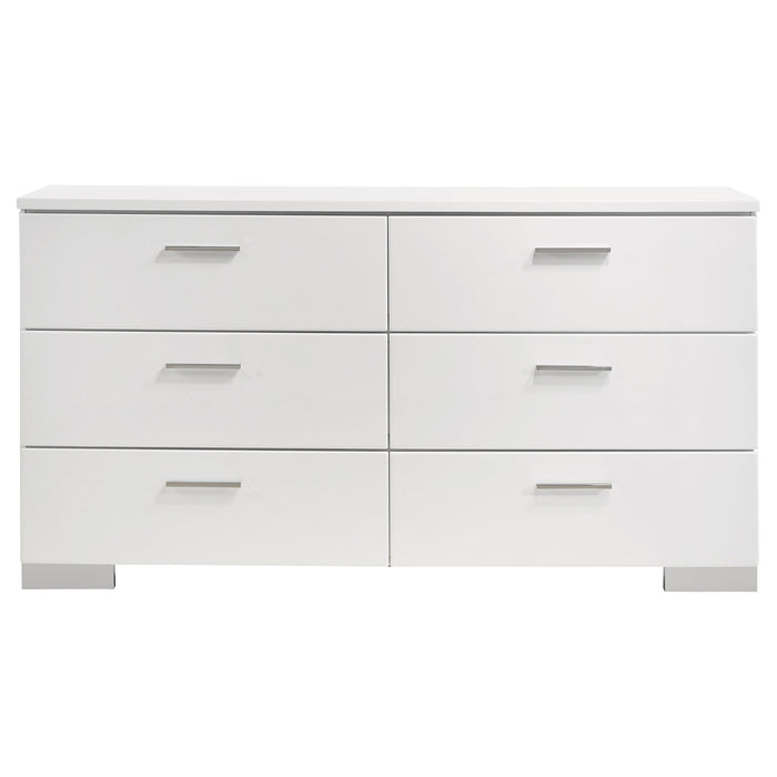 Felicity Bedroom Set White - Casa Morelos / Coahuila Furniture (Oklahoma City, OK)