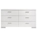 Felicity Bedroom Set White - Casa Morelos / Coahuila Furniture (Oklahoma City, OK)