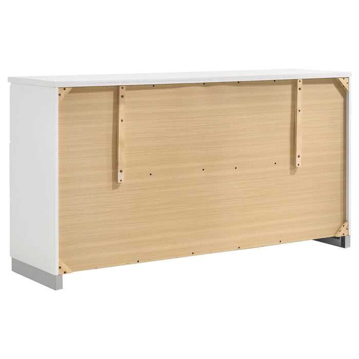 Felicity Bedroom Set White - Casa Morelos / Coahuila Furniture (Oklahoma City, OK)