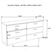 Felicity Bedroom Set White - Casa Morelos / Coahuila Furniture (Oklahoma City, OK)