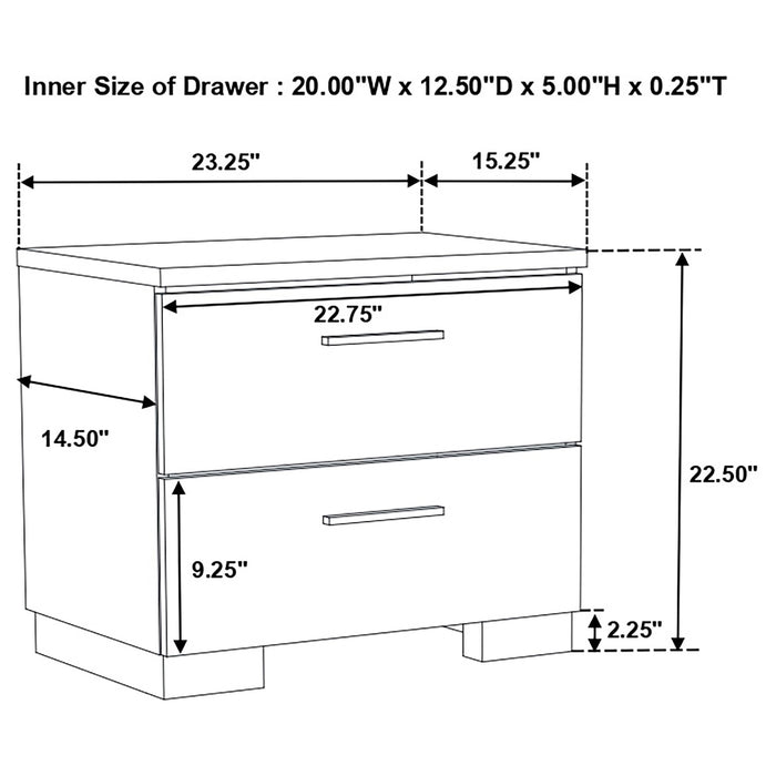 Felicity Bedroom Set White - Casa Morelos / Coahuila Furniture (Oklahoma City, OK)