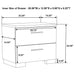 Felicity Bedroom Set White - Casa Morelos / Coahuila Furniture (Oklahoma City, OK)