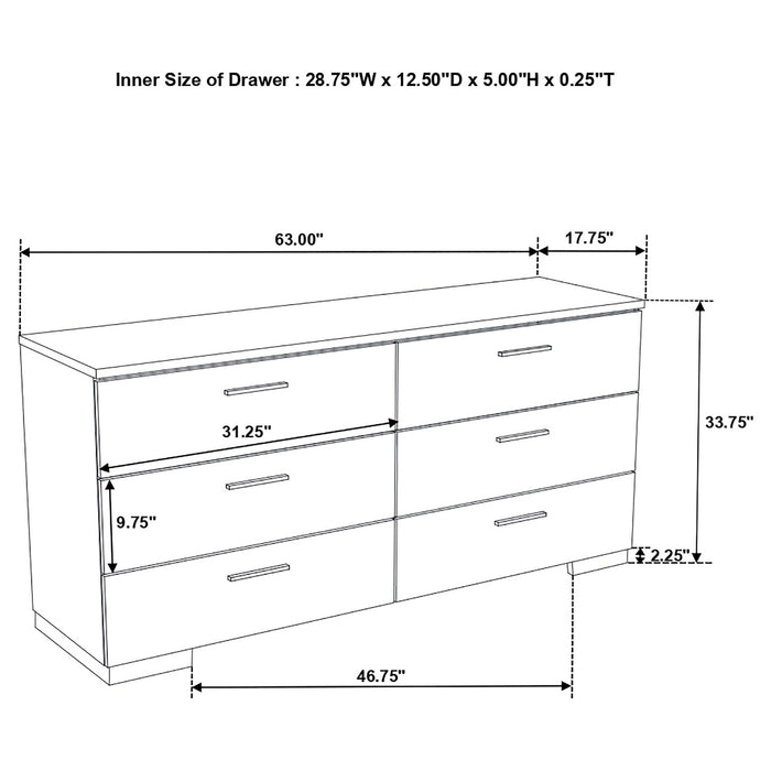 Felicity Bedroom Set White - Casa Morelos / Coahuila Furniture (Oklahoma City, OK)