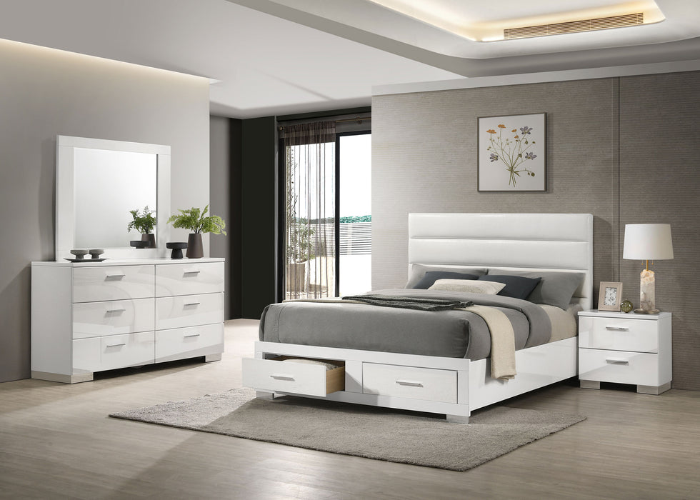 Felicity 5 & 4 Pc E.King, Queen, & Full Bedroom Set 2 - Casa Morelos / Coahuila Furniture (Oklahoma City, OK)