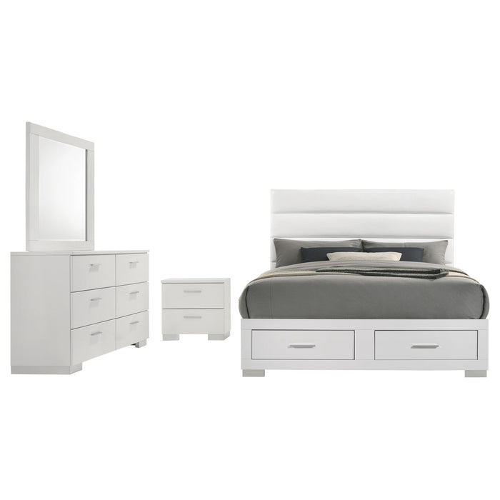 Felicity 5 & 4 Pc E.King, Queen, & Full Bedroom Set 2 - Casa Morelos / Coahuila Furniture (Oklahoma City, OK)