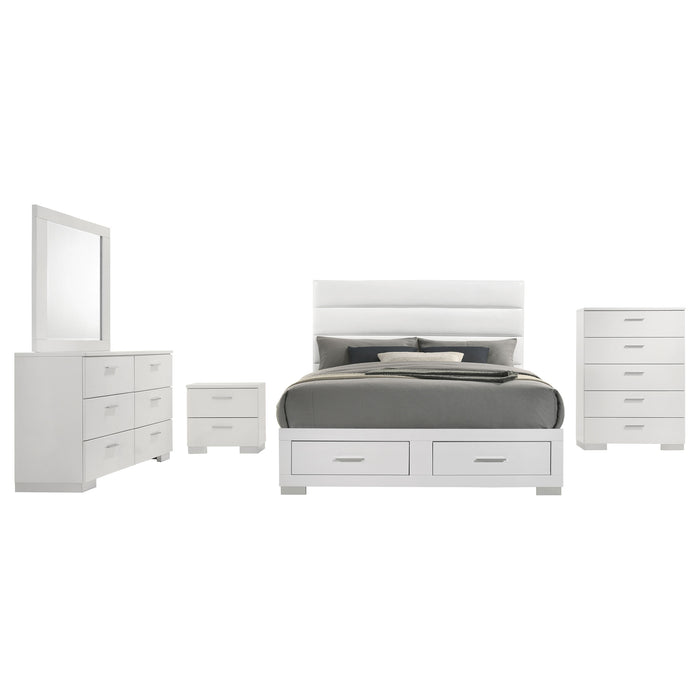 Felicity 5 & 4 Pc E.King, Queen, & Full Bedroom Set 2 - Casa Morelos / Coahuila Furniture (Oklahoma City, OK)