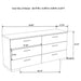 Felicity 5 & 4 Pc E.King, Queen, & Full Bedroom Set 2 - Casa Morelos / Coahuila Furniture (Oklahoma City, OK)