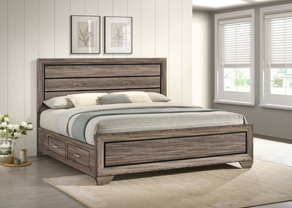 Kauffman Panel Platform Storage Bed - Casa Morelos / Coahuila Furniture (Oklahoma City, OK)