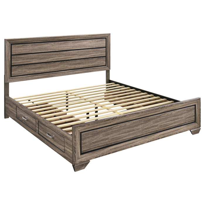 Kauffman Panel Platform Storage Bed - Casa Morelos / Coahuila Furniture (Oklahoma City, OK)