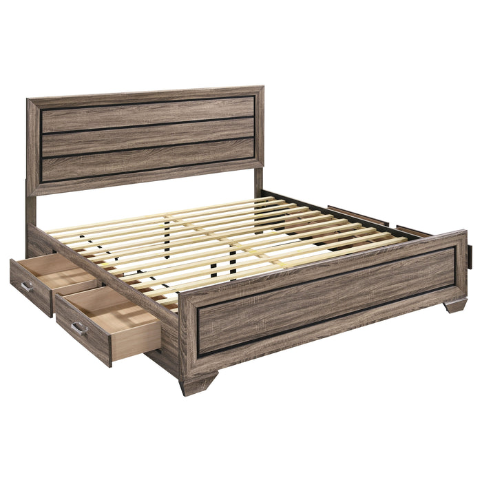 Kauffman Panel Platform Storage Bed - Casa Morelos / Coahuila Furniture (Oklahoma City, OK)