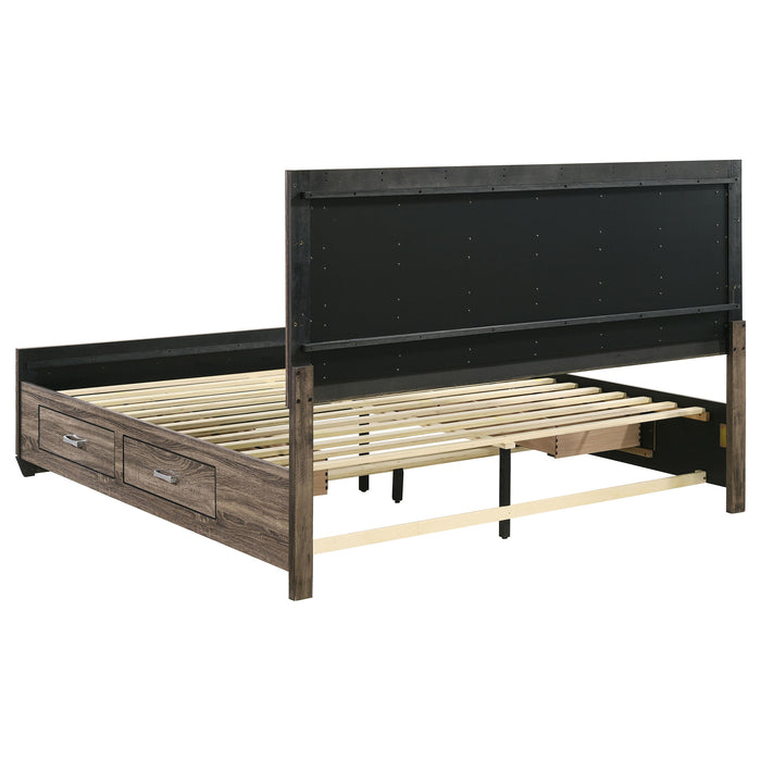 Kauffman Panel Platform Storage Bed - Casa Morelos / Coahuila Furniture (Oklahoma City, OK)