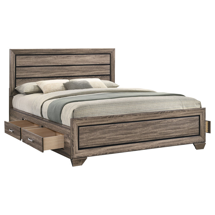 Kauffman Panel Platform Storage Bed - Casa Morelos / Coahuila Furniture (Oklahoma City, OK)