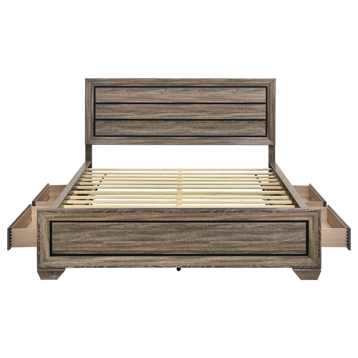 Kauffman Panel Platform Storage Bed - Casa Morelos / Coahuila Furniture (Oklahoma City, OK)