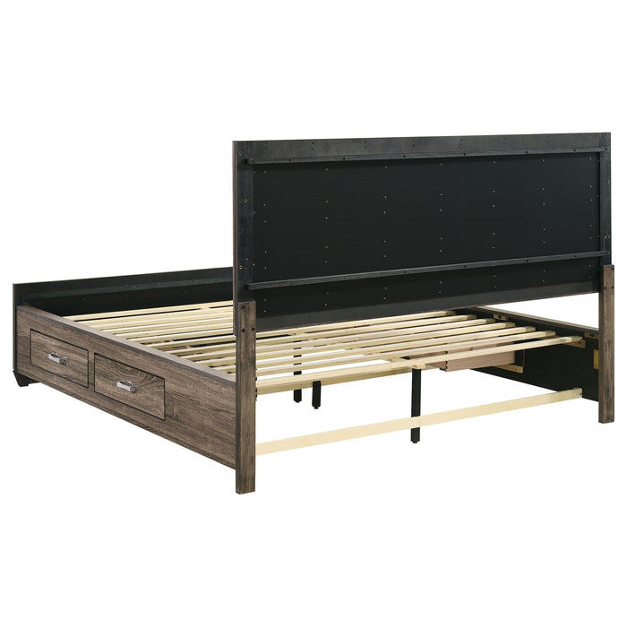 Kauffman Panel Platform Storage Bed - Casa Morelos / Coahuila Furniture (Oklahoma City, OK)