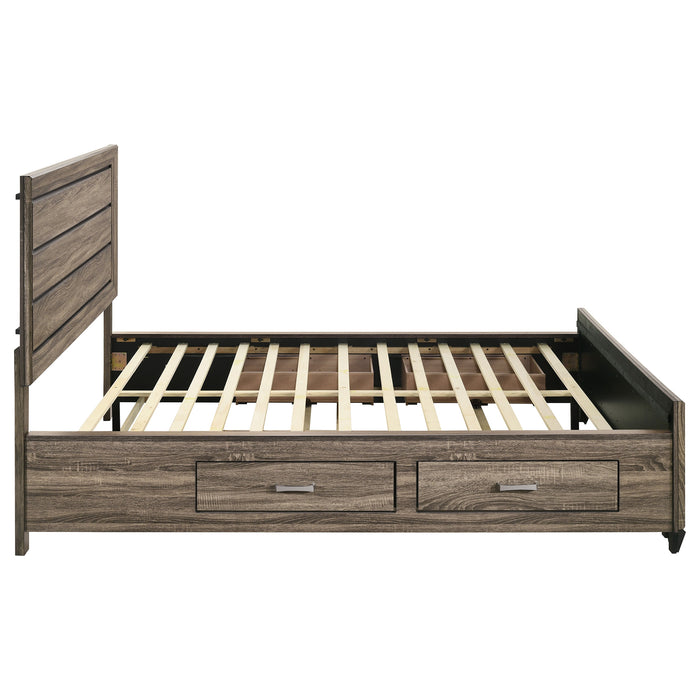 Kauffman Panel Platform Storage Bed - Casa Morelos / Coahuila Furniture (Oklahoma City, OK)