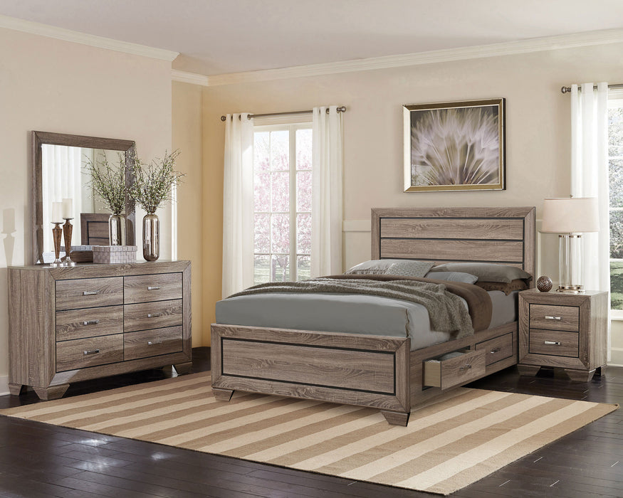 Kauffman Panel Platform Storage Bed - Casa Morelos / Coahuila Furniture (Oklahoma City, OK)