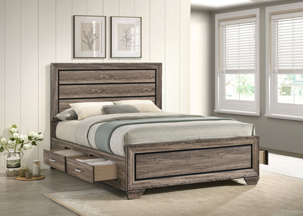 Kauffman Panel Platform Storage Bed - Casa Morelos / Coahuila Furniture (Oklahoma City, OK)