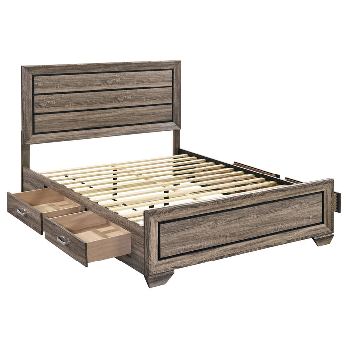 Kauffman Panel Platform Storage Bed - Casa Morelos / Coahuila Furniture (Oklahoma City, OK)