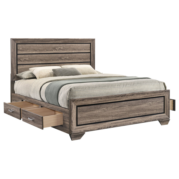 Kauffman Panel Platform Storage Bed - Casa Morelos / Coahuila Furniture (Oklahoma City, OK)