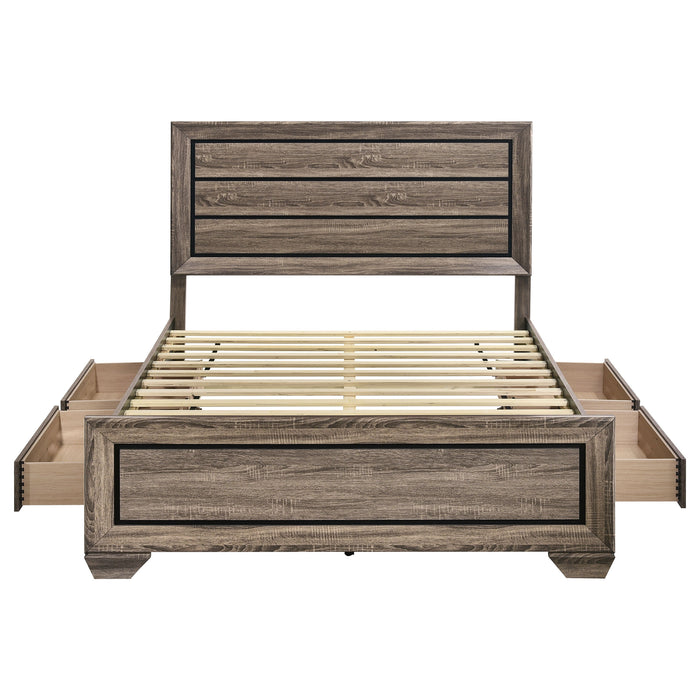Kauffman Panel Platform Storage Bed - Casa Morelos / Coahuila Furniture (Oklahoma City, OK)