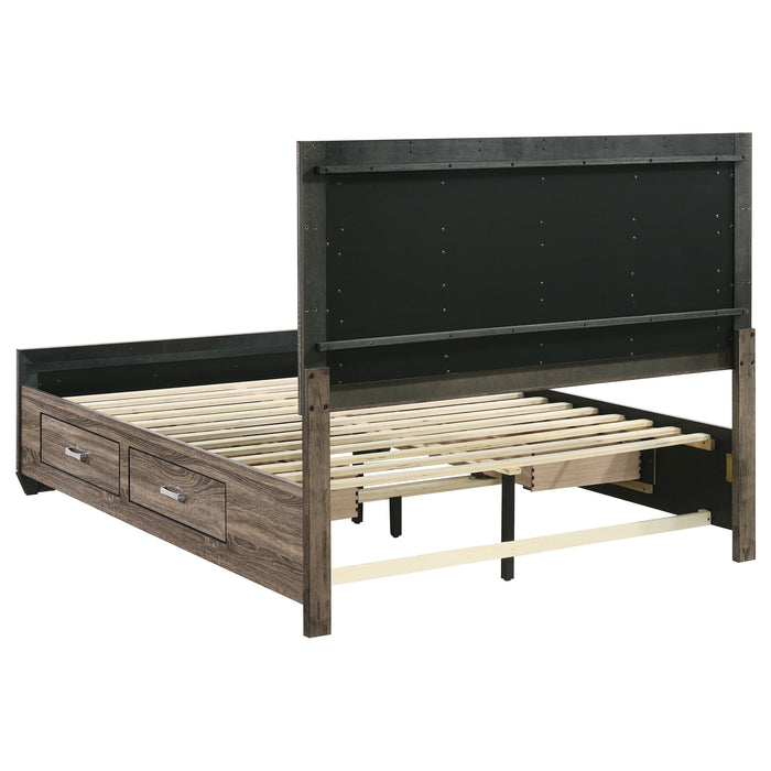 Kauffman Panel Platform Storage Bed - Casa Morelos / Coahuila Furniture (Oklahoma City, OK)