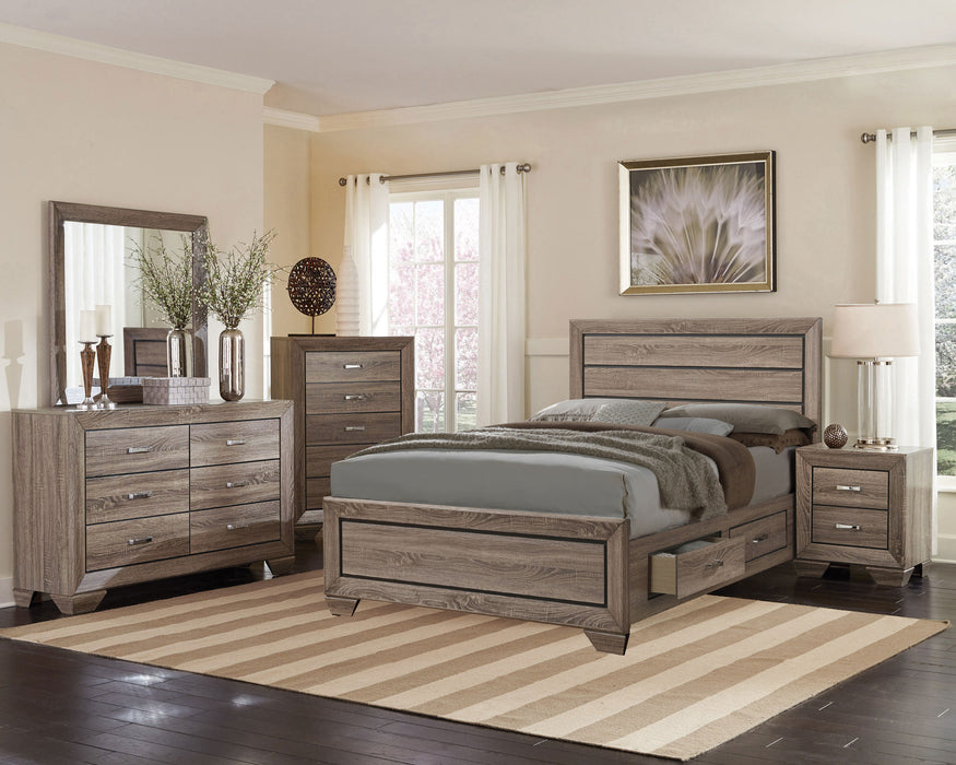 Kauffman Panel Platform Storage Bed - Casa Morelos / Coahuila Furniture (Oklahoma City, OK)