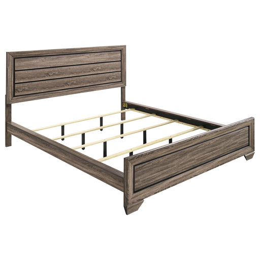 Kauffman California King, E.king, & Queen Panel Bed Washed Taupe - Casa Morelos / Coahuila Furniture (Oklahoma City, OK)