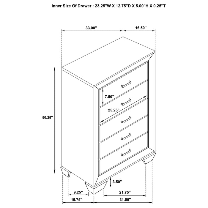 Kauffman Chest of Drawers - Casa Morelos / Coahuila Furniture (Oklahoma City, OK)