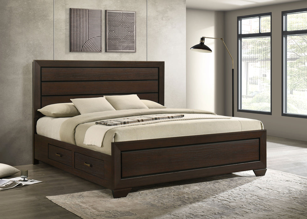 Kauffman Panel Platform Storage Bed - Casa Morelos / Coahuila Furniture (Oklahoma City, OK)