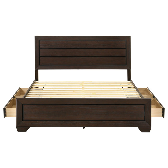 Kauffman Panel Platform Storage Bed - Casa Morelos / Coahuila Furniture (Oklahoma City, OK)