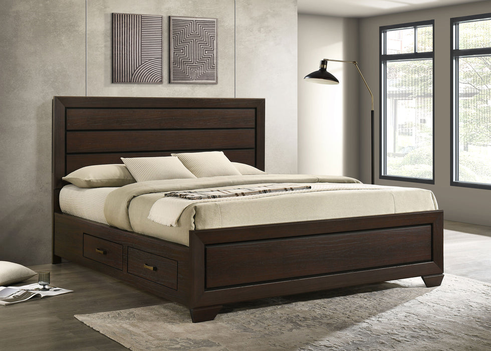 Kauffman Panel Platform Storage Bed - Casa Morelos / Coahuila Furniture (Oklahoma City, OK)