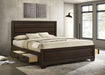 Kauffman Panel Platform Storage Bed - Casa Morelos / Coahuila Furniture (Oklahoma City, OK)