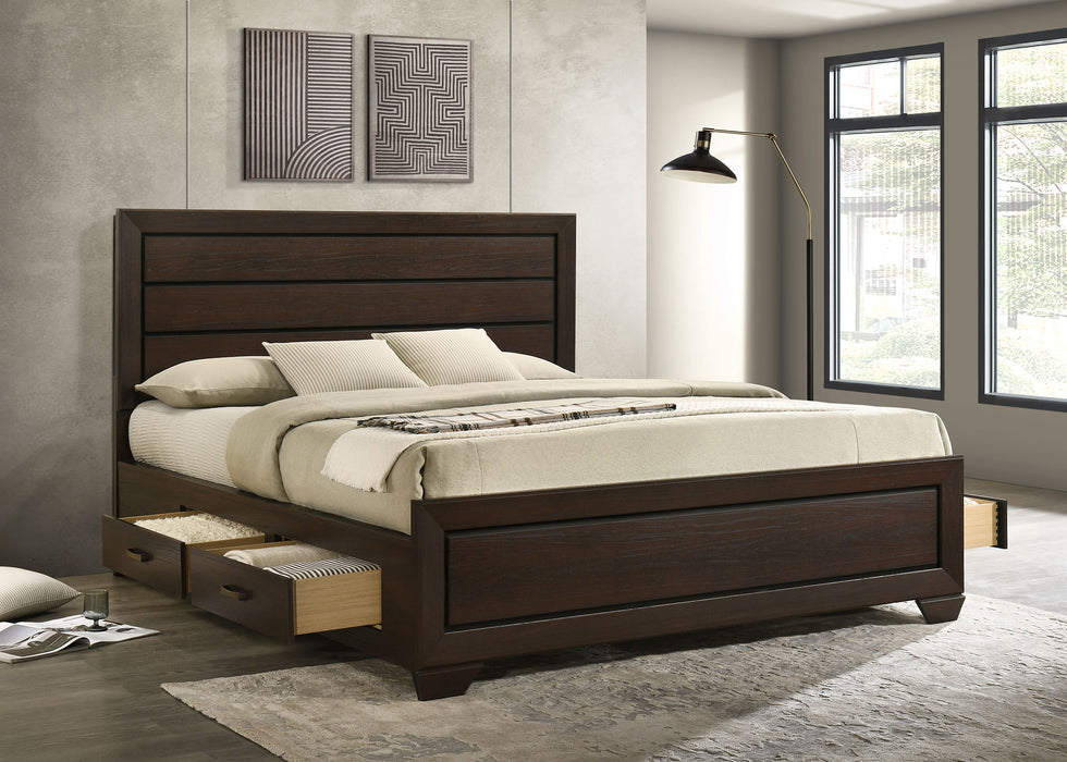 Kauffman Panel Platform Storage Bed - Casa Morelos / Coahuila Furniture (Oklahoma City, OK)