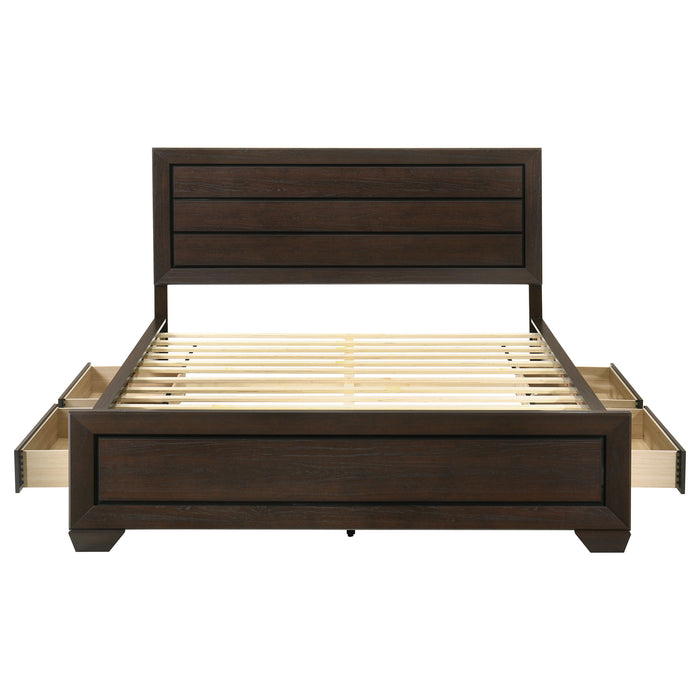 Kauffman Panel Platform Storage Bed - Casa Morelos / Coahuila Furniture (Oklahoma City, OK)