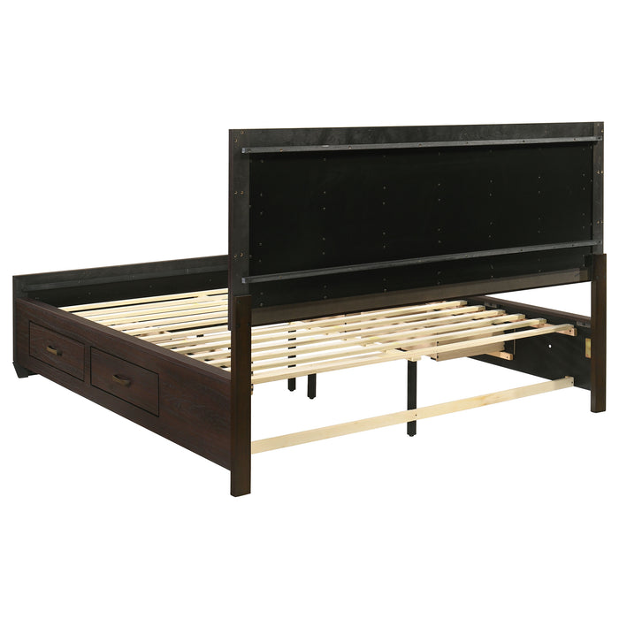 Kauffman Panel Platform Storage Bed - Casa Morelos / Coahuila Furniture (Oklahoma City, OK)