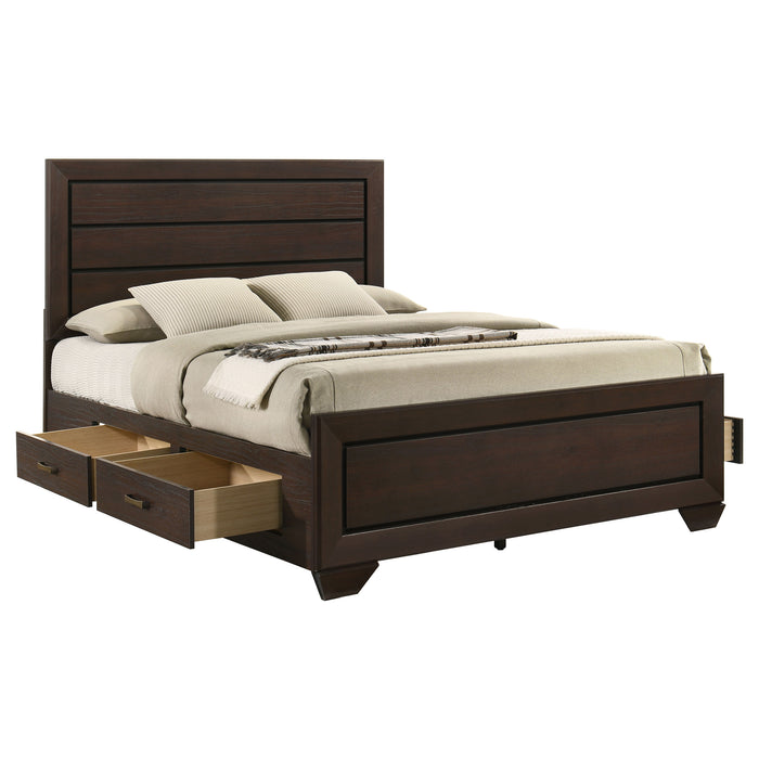Kauffman Panel Platform Storage Bed - Casa Morelos / Coahuila Furniture (Oklahoma City, OK)