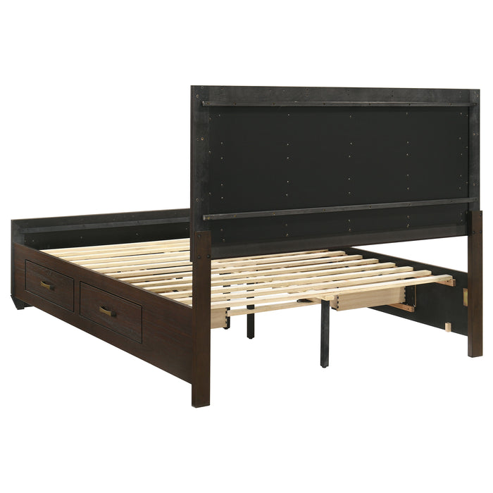 Kauffman Panel Platform Storage Bed - Casa Morelos / Coahuila Furniture (Oklahoma City, OK)