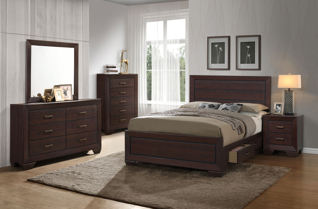 Kauffman Panel Platform Storage Bed - Casa Morelos / Coahuila Furniture (Oklahoma City, OK)