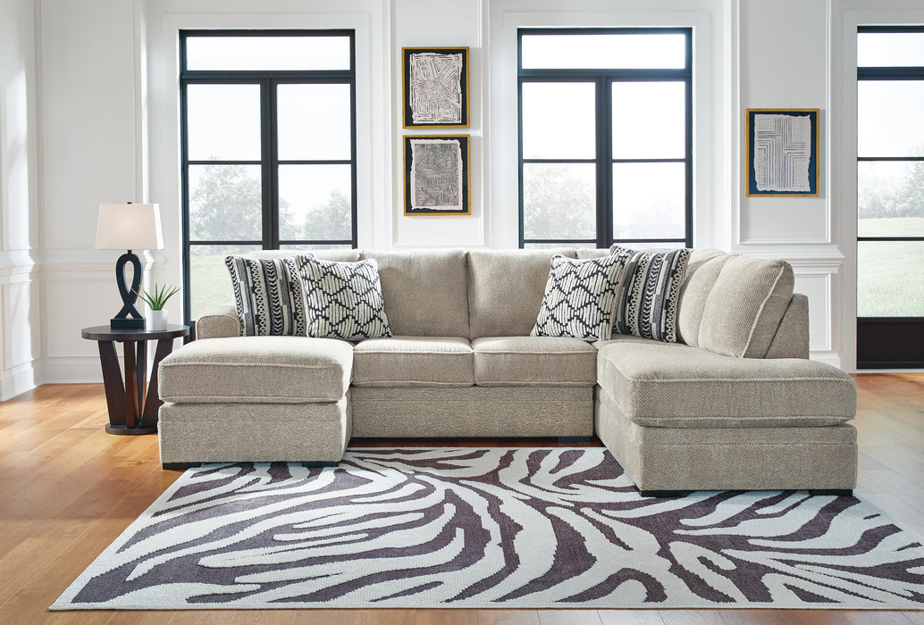 Calnita Sectional with Chaise - Casa Morelos / Coahuila Furniture (Oklahoma City, OK)
