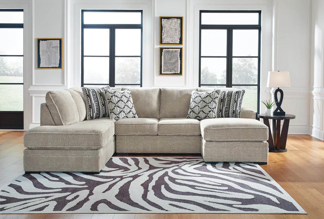 Calnita Sectional with Chaise - Casa Morelos / Coahuila Furniture (Oklahoma City, OK)