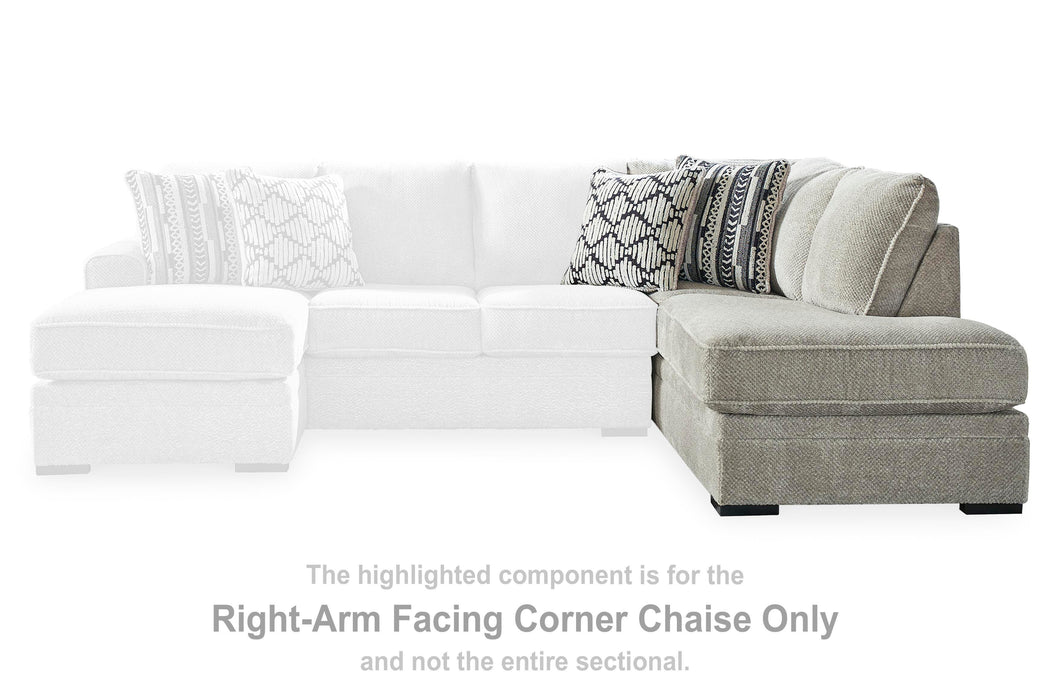 Calnita Sectional with Chaise - Casa Morelos / Coahuila Furniture (Oklahoma City, OK)