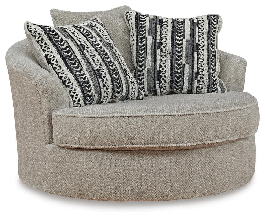 Calnita Oversized Swivel Accent Chair - Casa Morelos / Coahuila Furniture (Oklahoma City, OK)