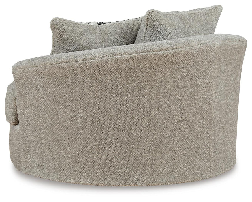 Calnita Oversized Swivel Accent Chair - Casa Morelos / Coahuila Furniture (Oklahoma City, OK)