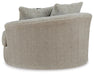 Calnita Oversized Swivel Accent Chair - Casa Morelos / Coahuila Furniture (Oklahoma City, OK)