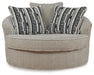 Calnita Oversized Swivel Accent Chair - Casa Morelos / Coahuila Furniture (Oklahoma City, OK)