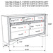 Miranda 4 Pc Bedroom Set - Casa Morelos / Coahuila Furniture (Oklahoma City, OK)