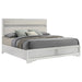 Miranda California King, E.King, Queen, Full, & Twin Bed Black & White - Casa Morelos / Coahuila Furniture (Oklahoma City, OK)