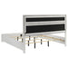 Miranda California King, E.King, Queen, Full, & Twin Bed Black & White - Casa Morelos / Coahuila Furniture (Oklahoma City, OK)