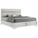 Miranda California King, E.King, Queen, Full, & Twin Bed Black & White - Casa Morelos / Coahuila Furniture (Oklahoma City, OK)