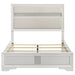 Miranda California King, E.King, Queen, Full, & Twin Bed Black & White - Casa Morelos / Coahuila Furniture (Oklahoma City, OK)